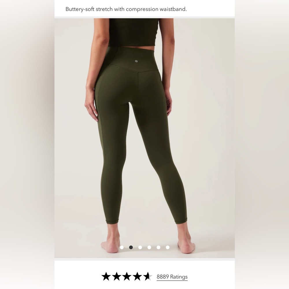 Brand new with tags!  Athleta Salutation stash pocket II 7/8 tight